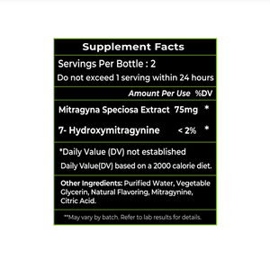 Prof Whyte’s K-PLEX Citrus Blast Kratom Extract Shot – 150mg Liquid
