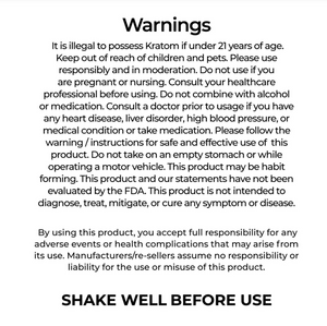 Prof Whyte’s K-PLEX Citrus Blast Kratom Extract Shot – 150mg Liquid