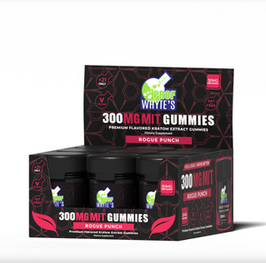 Prof Whyte's Rogue Punch Kratom Extract Gummies 300mg MIT 10ct gummies