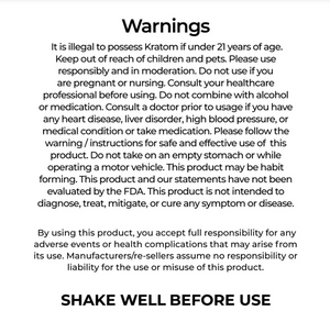 Prof Whyte’s K-PLEX Blueberry Lemonade Kratom Extract Shot – 450mg (60mL)