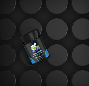 Prof Whyte's Blue Razz Kratom Extract Gummies 50 MIT per gummy 500MIT Total 10ct gummies