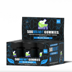 Prof Whyte's Blue Razz Kratom Extract Gummies 50 MIT per gummy 500MIT Total 10ct gummies
