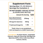 Prof Whyte’s Kava+Kratom Tropical Punch Liquid Extract Shot – 630mg
