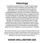 Prof Whyte’s Kava+Kratom Tropical Punch Liquid Extract Shot – 630mg