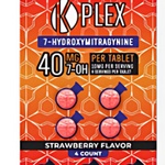 🍓K-PLEX Strawberry 7-Hydroxymitragynine 40mg Chewable Tablets (Blister Pack)