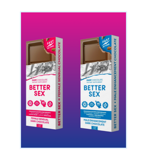 Male Sensual Dark Chocolate Bars - Male Enhancment - Better Sex