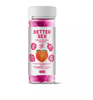 Better Sex - Female Sensual Gummies - Strawberry - 30