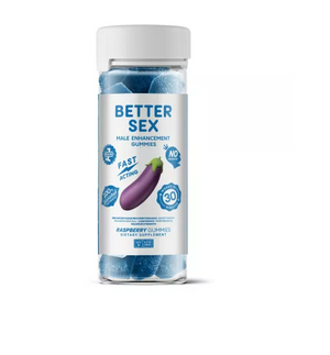 Better Sex - Male Sensual Gummies - Blue Raspberry
