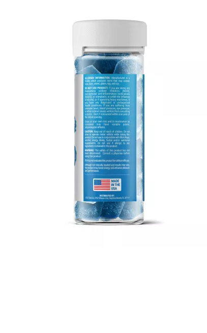 Better Sex - Male Sensual Gummies - Blue Raspberry