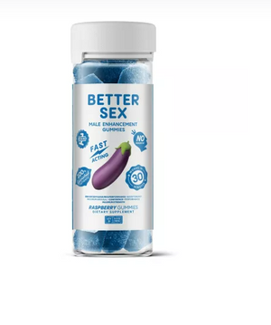 Better Sex - Male Sensual Gummies - Blue Raspberry