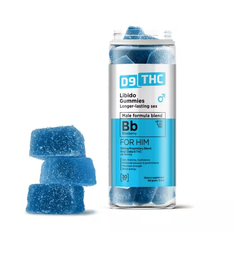 D9 THC Libido Gummies Longer-lasting Sex - Male Enhancment Gummies