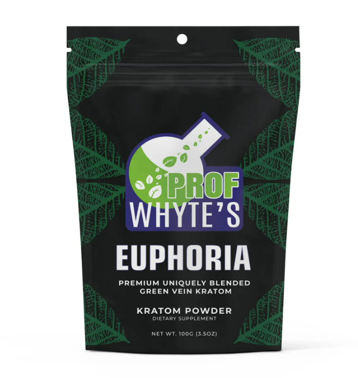 Prof Whyte’s Euphoria – Balanced Kratom Powder Blend (Premium Grade)