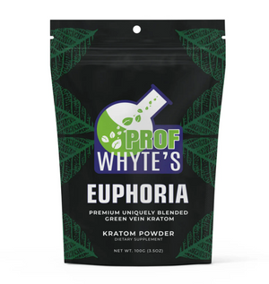 Prof Whyte’s Euphoria – Balanced Kratom Powder Blend (Premium Grade)