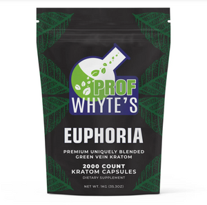 Prof Whyte’s Euphoria – Premium Kratom Capsules (.5g)