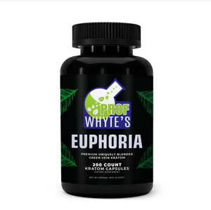Prof Whyte’s Euphoria – Premium Kratom Capsules (.5g)