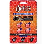 🍓K-PLEX Strawberry 7-Hydroxymitragynine 40mg Chewable Tablets (Blister Pack)
