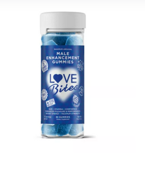 Love Bites - Blue Raspberry - Male Enhancement Gummies -