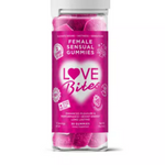 Love Bites Female Sensual Gummies - Strawberry - 30ct bottle