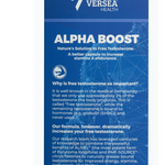 Verséa Everyday Alpha Boost Supplement - Boosts Free Testosterone, Energy, Stamina & Libido