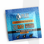 K-PLEX 7-Hydroxymitragynine Blue Razz Tablets Kratom Blister Packs