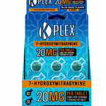 K-PLEX 7-Hydroxymitragynine Blue Razz Tablets Kratom Blister Packs